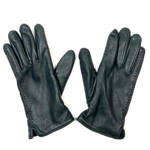 Leather Roots Black Thinsulate Women's Gloves Medium Black Driving gloves